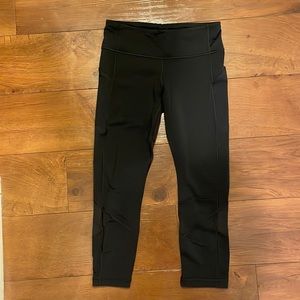 Lululemon fast and free leggings. Size 6
